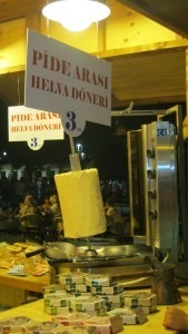 Why not try some helva on a doner stand?
