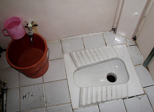 The toilets in some Turkish public hospitals