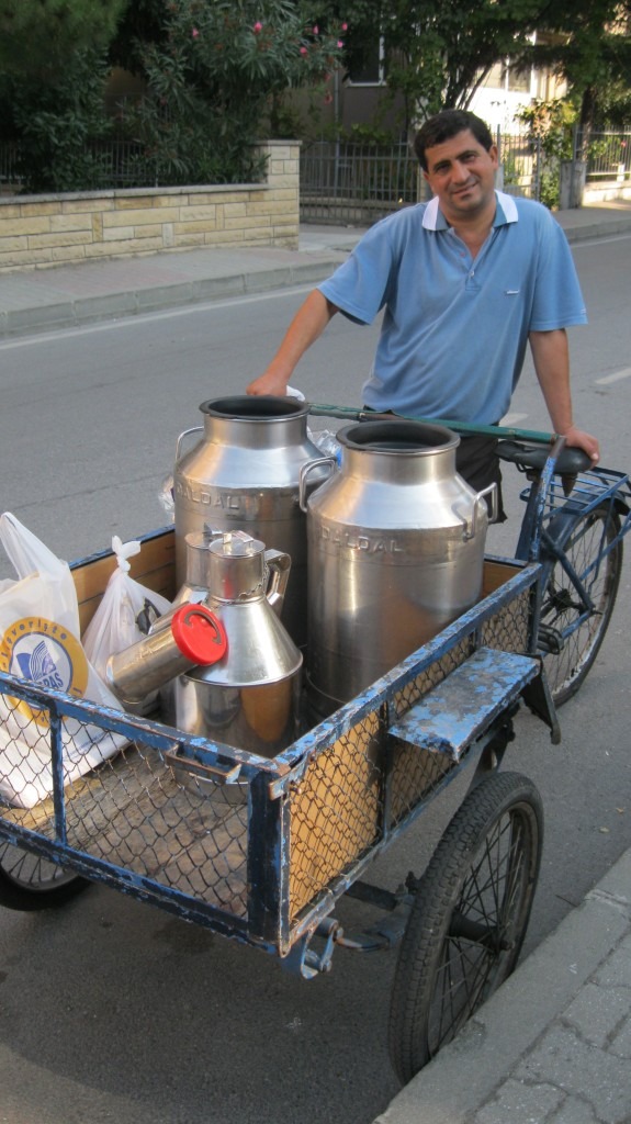 Our local milk delivery man.