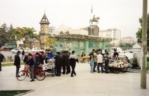 Kayseri 2002 - Cumhuriyet Square vendors