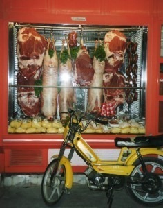 Berg 06 Butcher shop window