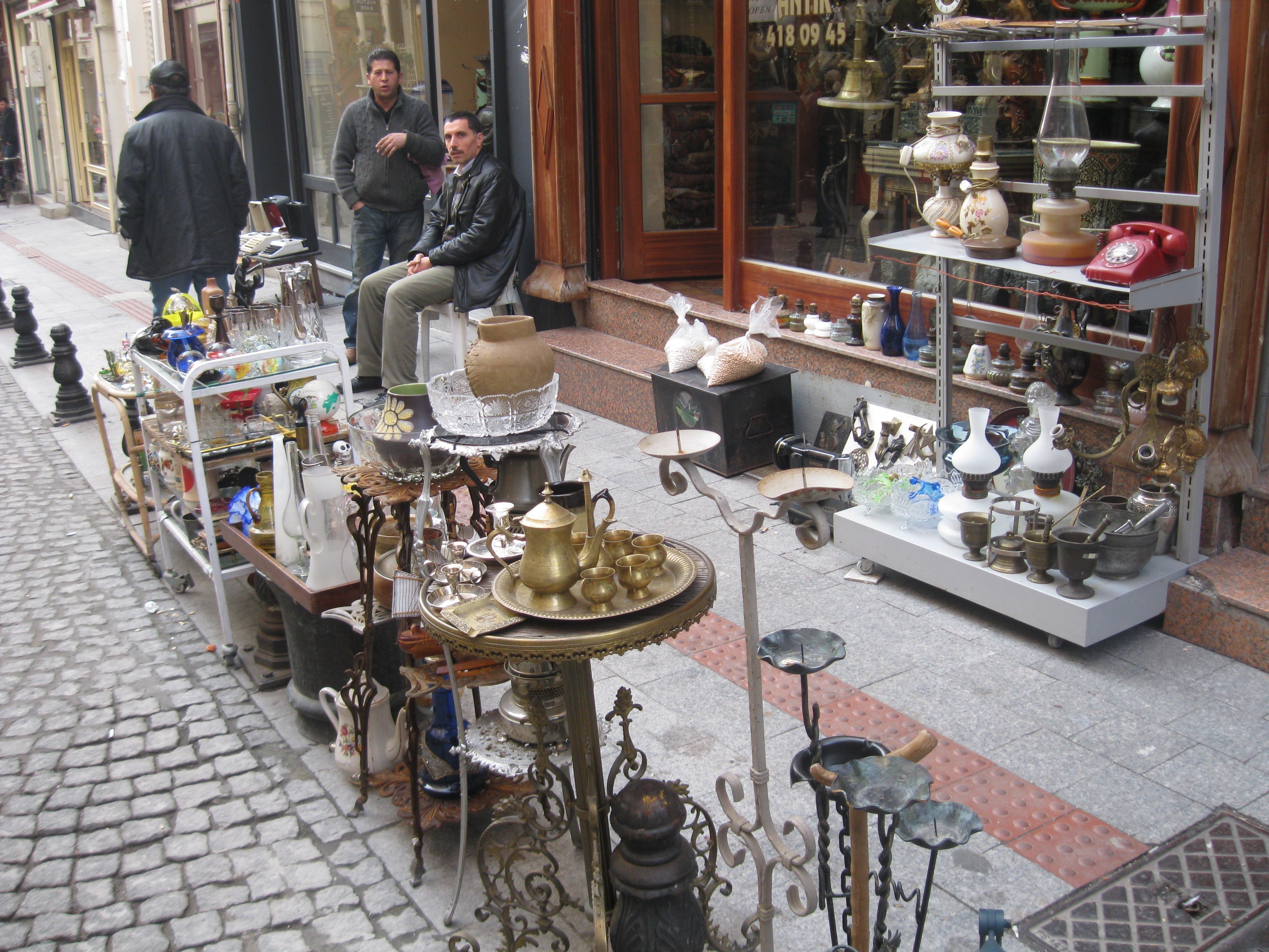 Time to discover hidden treasure in Antqiue St, Kadikoy, Istanbul
