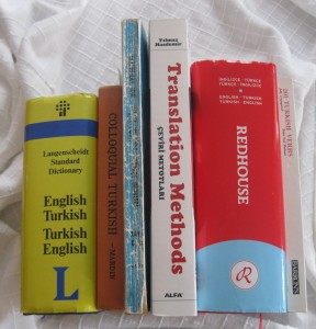 Stay calm and learn Turkish - hit the books!