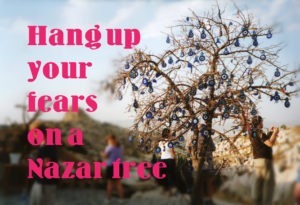 Evil eye 'nazar' tree in Cappadocia – don’t leave your fate to chance!