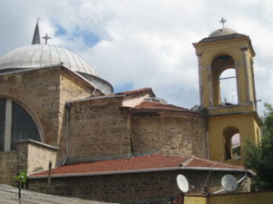 The rear of the Surp Krikor Church in Kuzguncuk