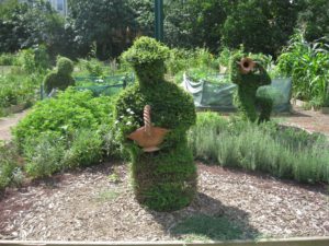Check out the charming topiary in Kuzguncuk gardens.