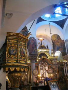 Interior of St Euphemia Church, Kadikoy.