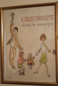 An electricity poster by Baris Manco 