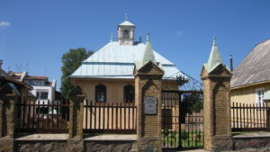 A kenesa (synagogue) in Trakai, Lithuania.