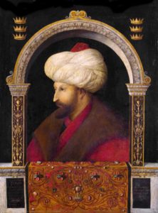 I love this Bellini portrait for Fatih Sultan Mehmet. What about you?