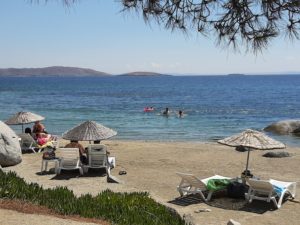 Make sure you visit Tavşanlı beach for a swim and light lunch.