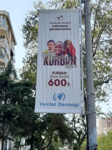 Have you seen the banners advertising the cost of buying Kurban packs for people in other countries?