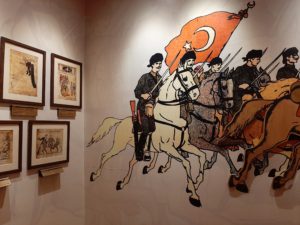 Display in Museum of Independence, Eskisehir