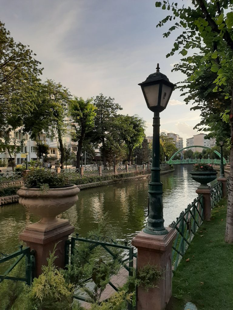 Late afternoon on the banks of the Porsuk River