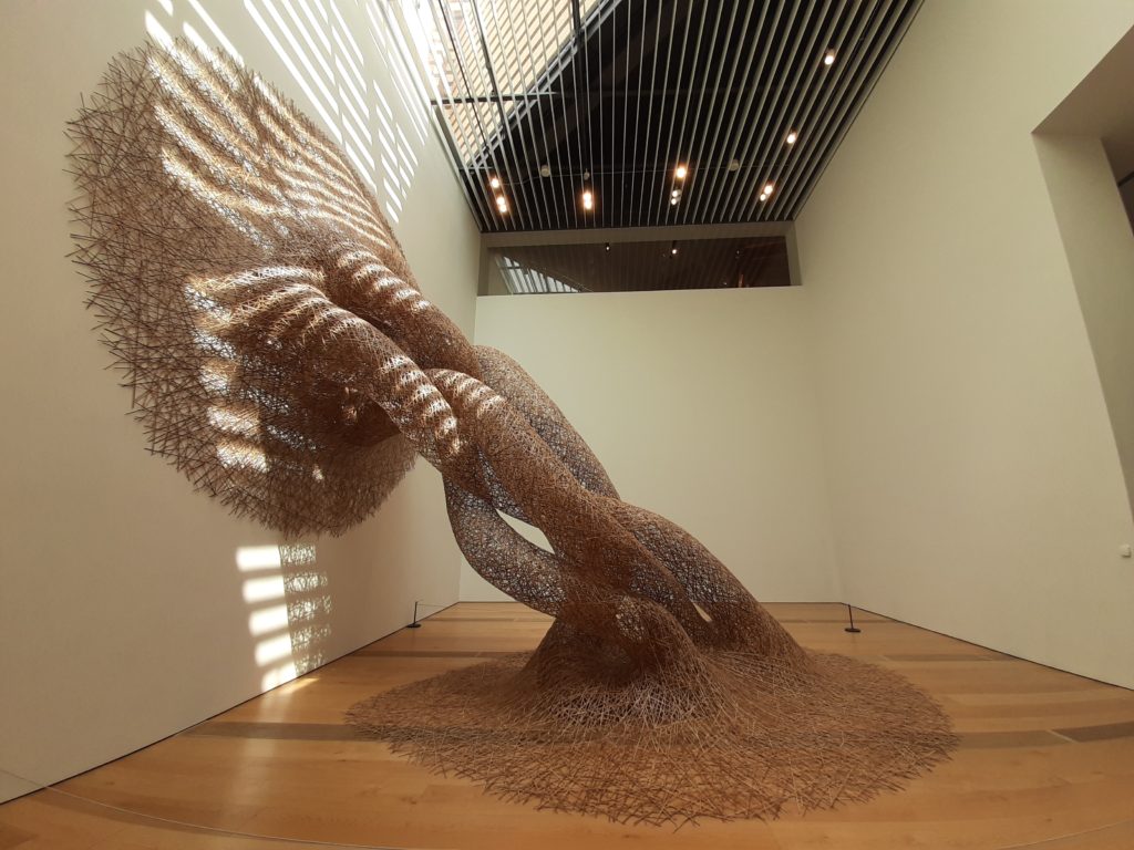 Have you seen the woven bamboo installation by Tanabe Chikuunsai IV in person? 