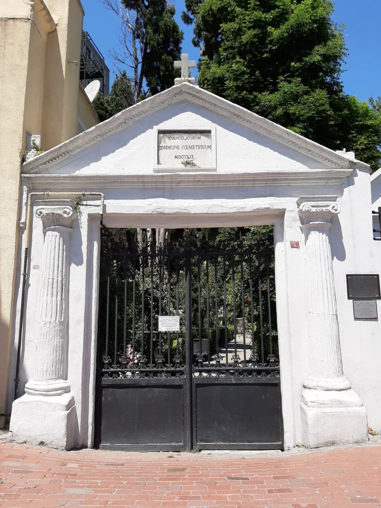 Have you seen the entrance to the Ferikoy Protestant Cemetery?