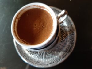 I like my coffee az şekerli. You?