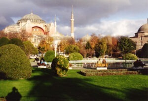 This photo of the Hagia Sophia my husband Kim took in 2000 is still my favourite