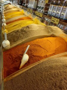 You'll find spices and more in downtown Mersin.