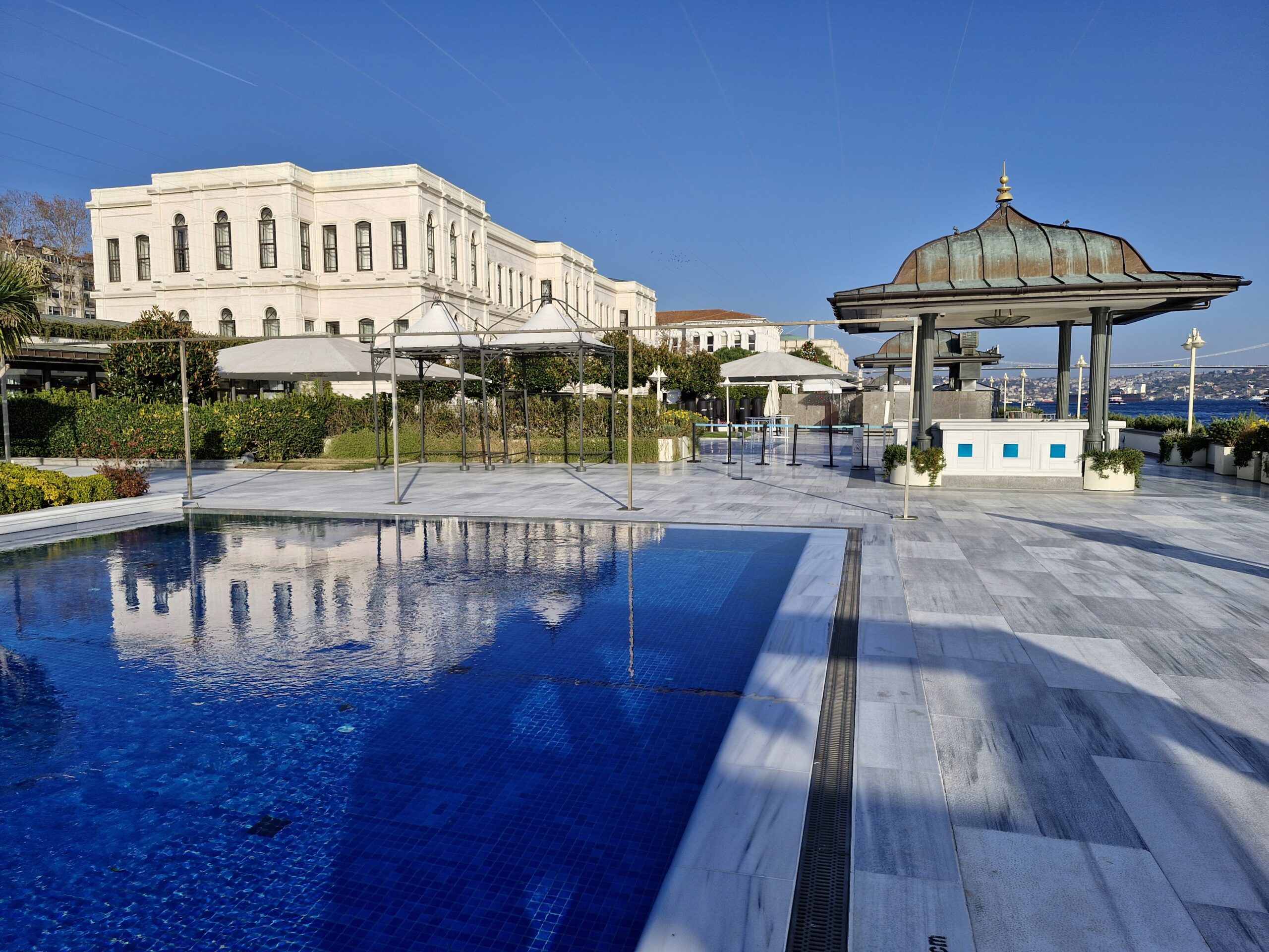 Four Seasons at the Bosphorus outdoor pool