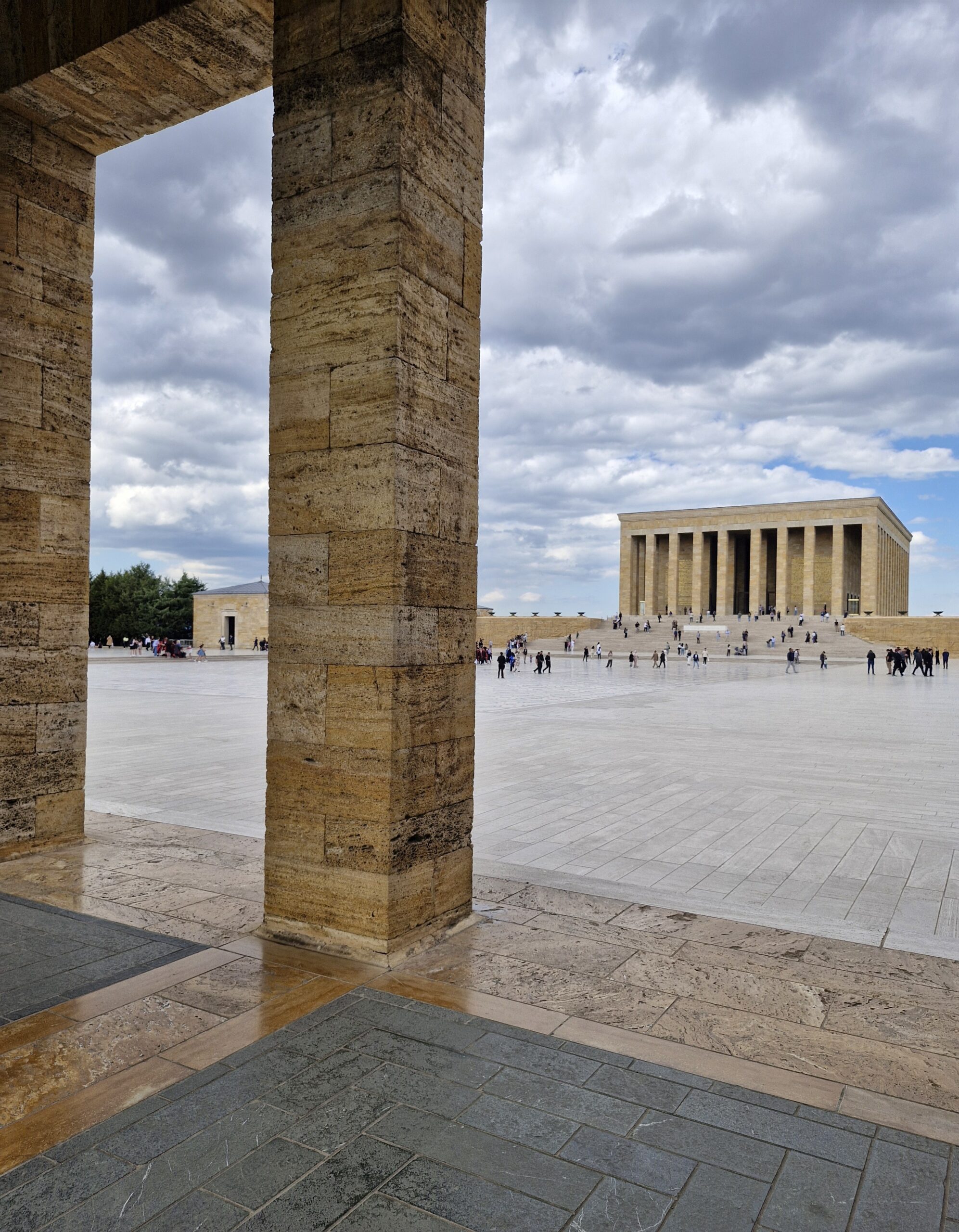 Ataturk's mausoleum in Ankara